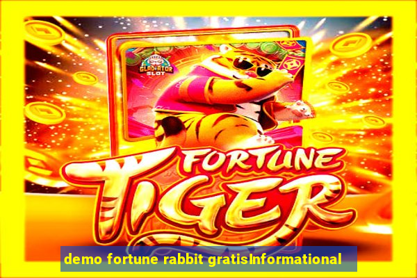 demo fortune rabbit gratisInformational